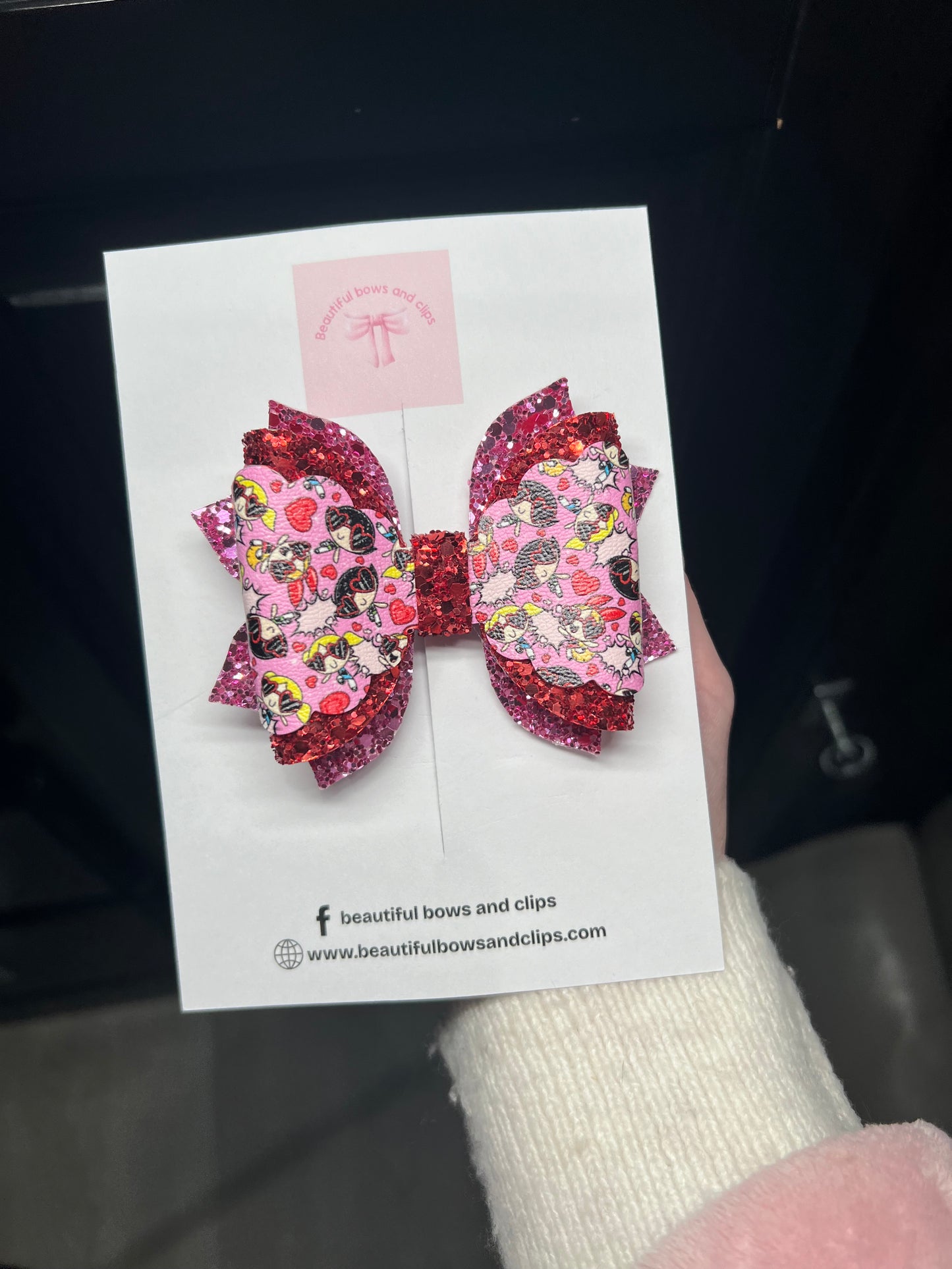 Puff girls hair bow