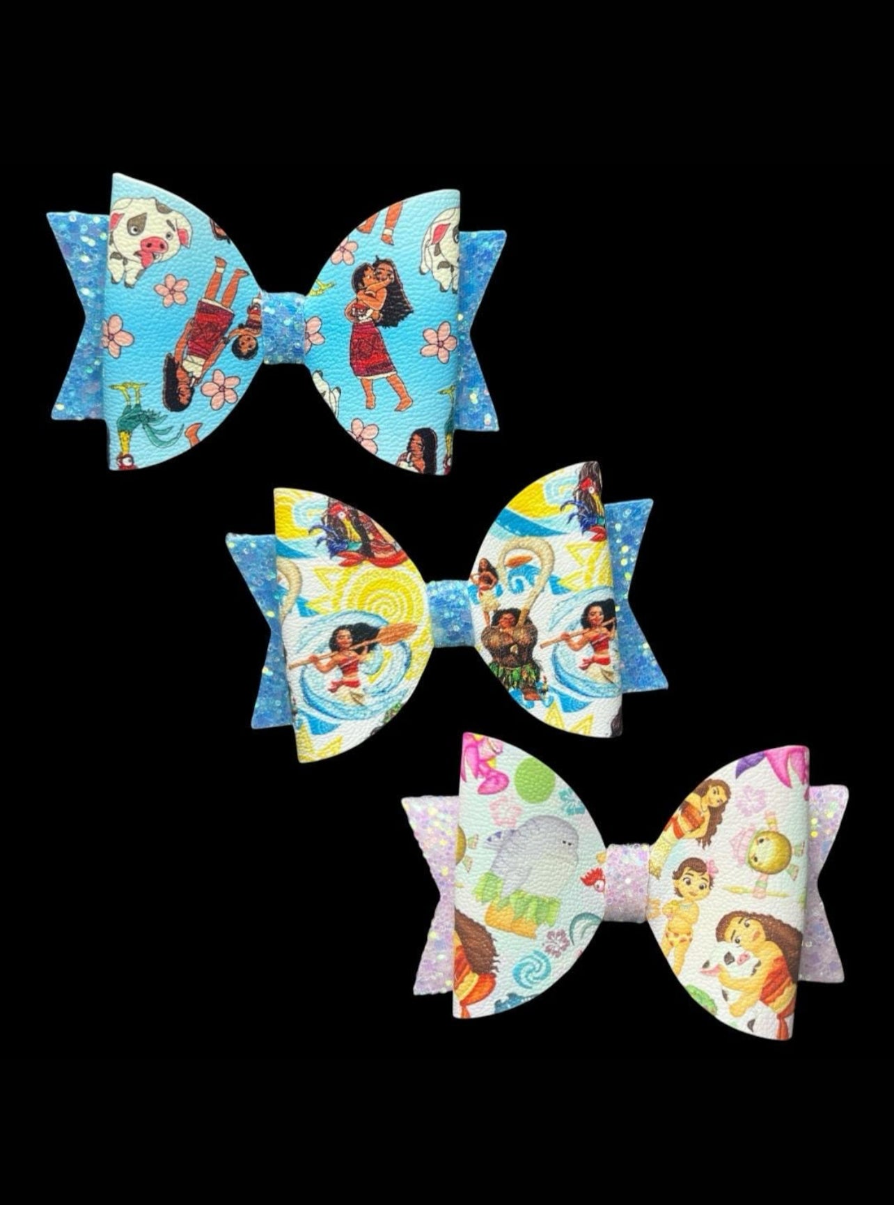 Island princess hair bow