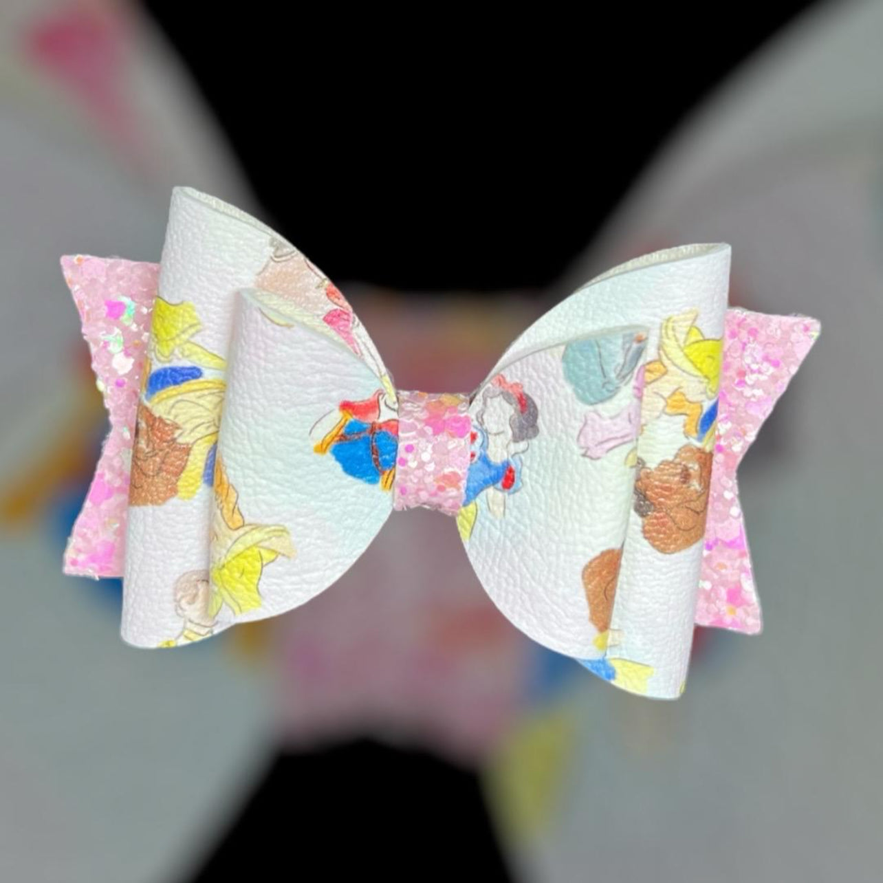 Princess hair bow