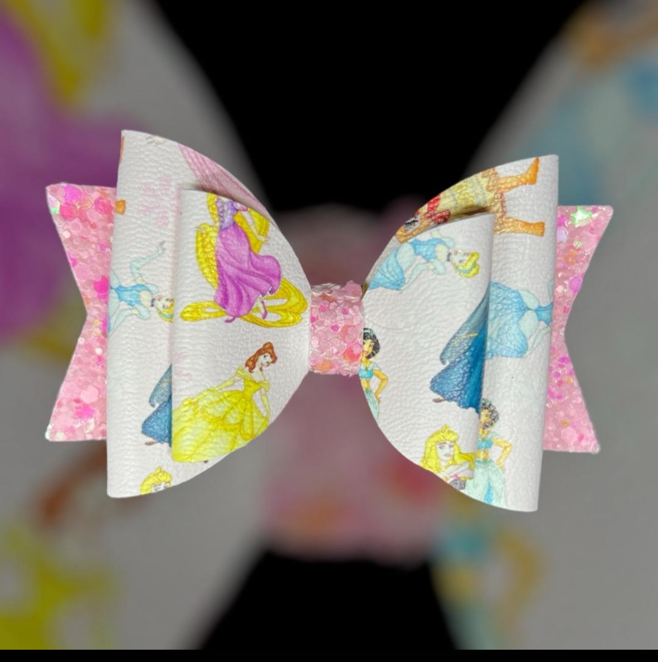 Princess hair bow