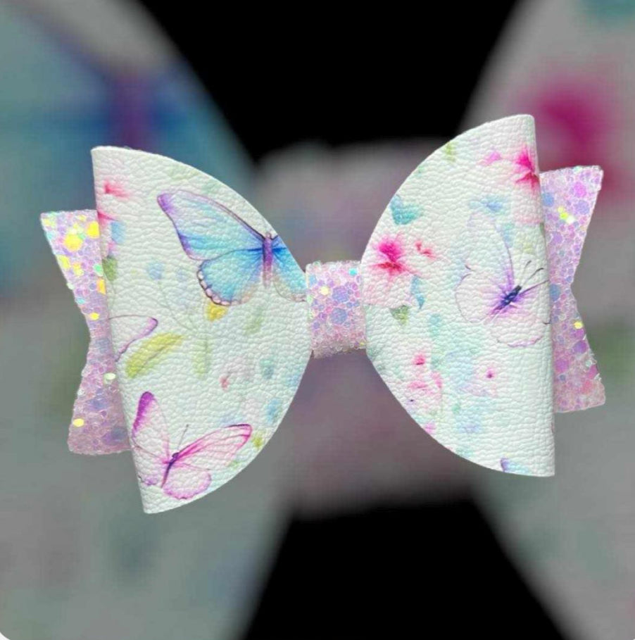 Butterfly hair bow