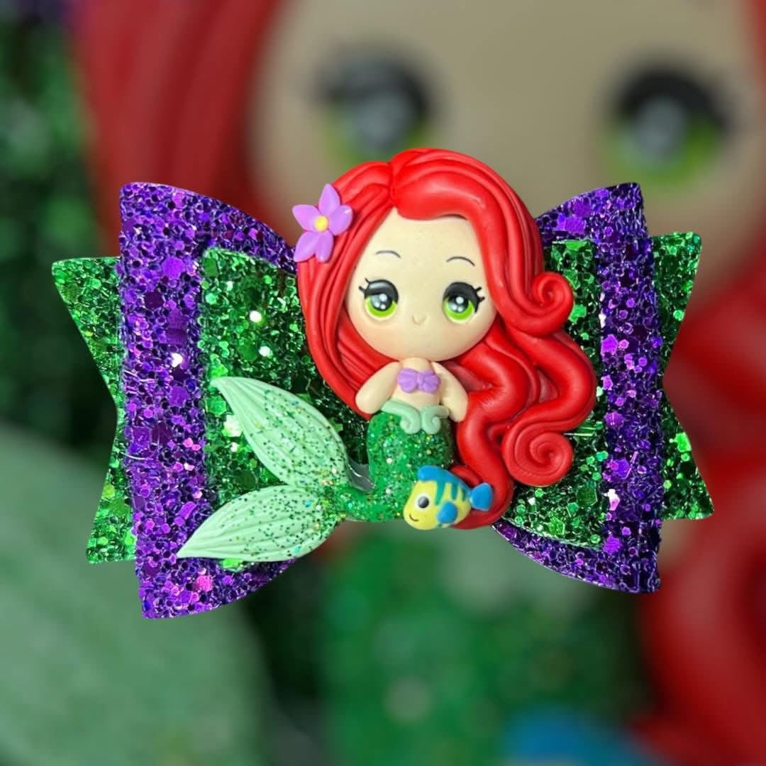 Ariel hair bow