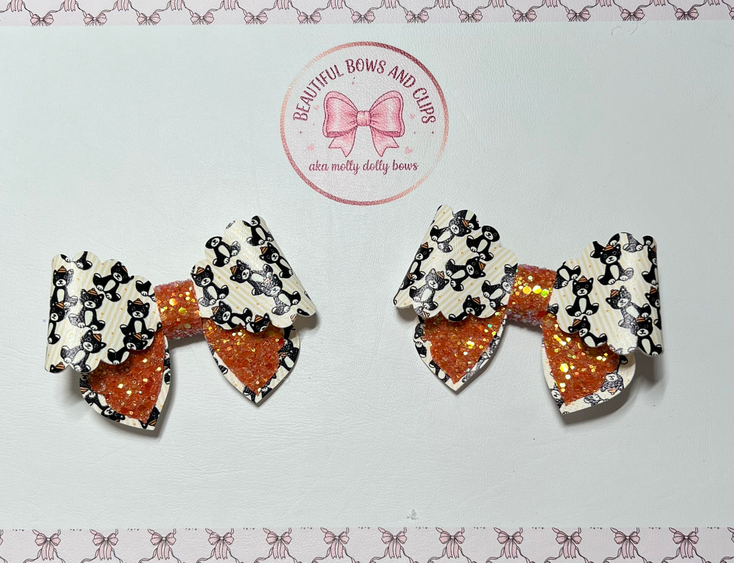 Jellycat jack hair bow set
