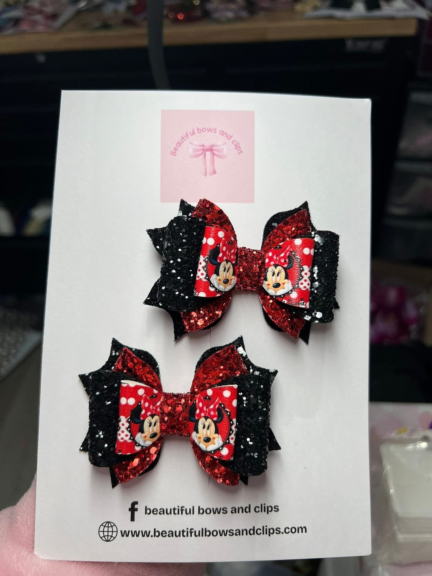 Minnie bow set