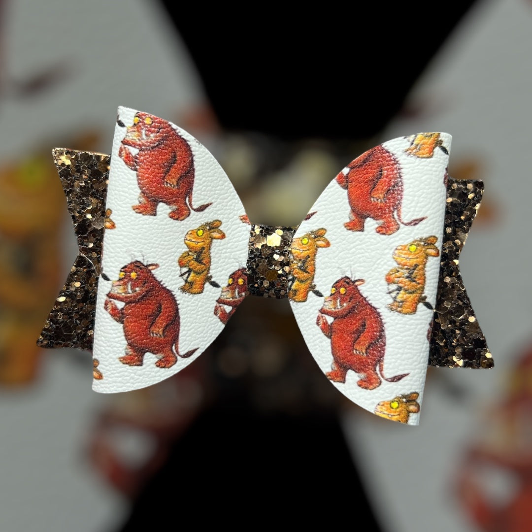 Gruffalo hair bow