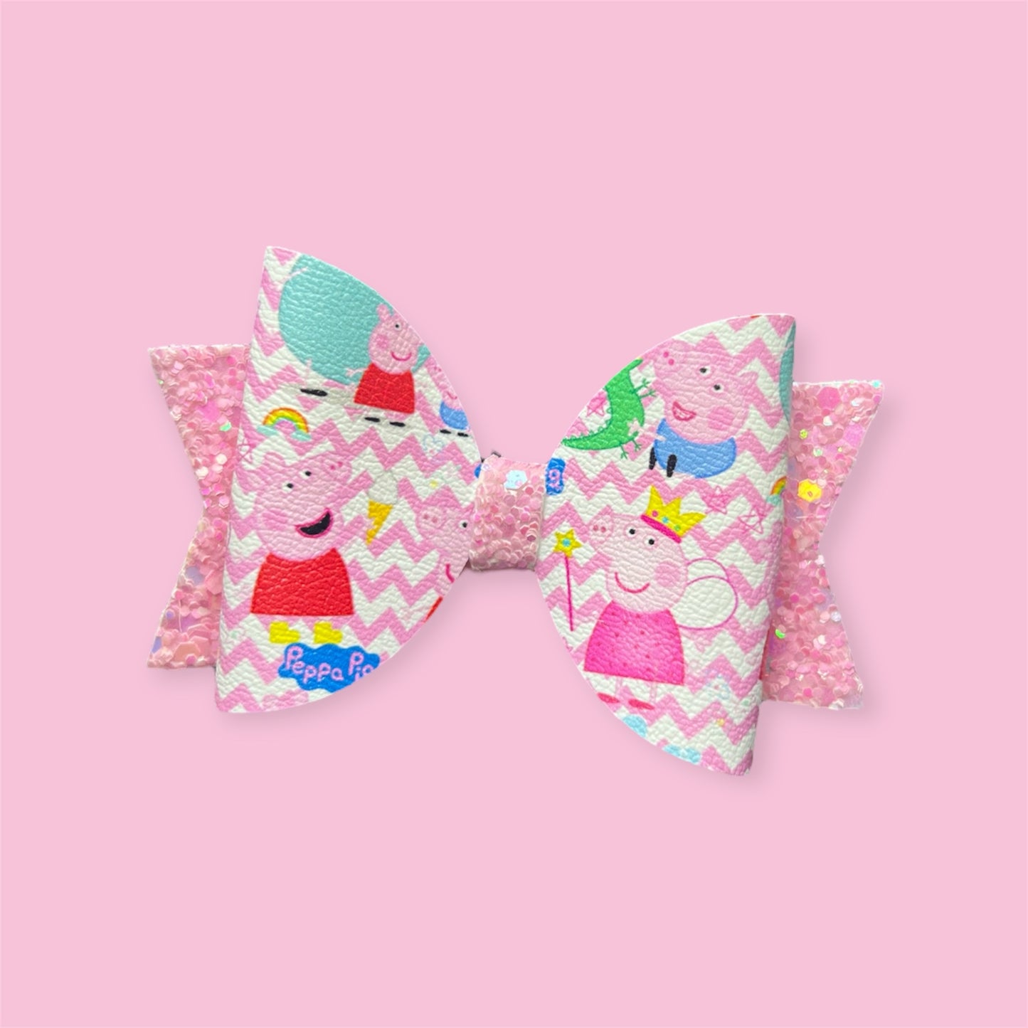 Pig hair bow