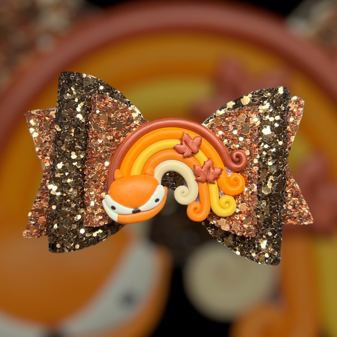 Fox hair bow