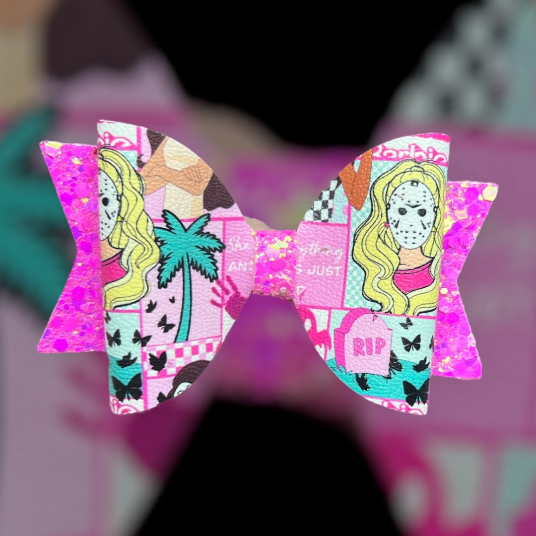 Babe halloween hair bow