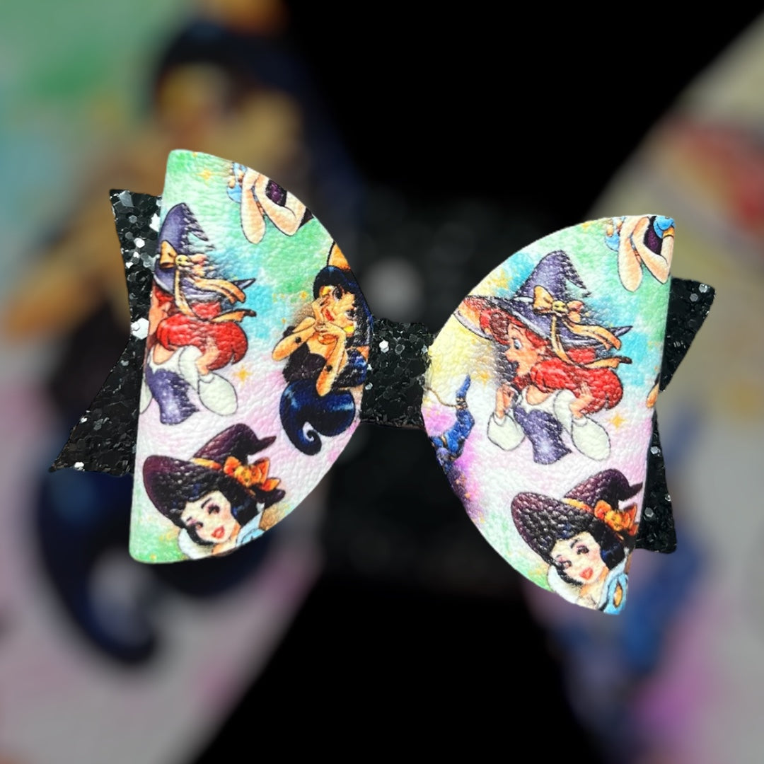 Princess Halloween hair bow