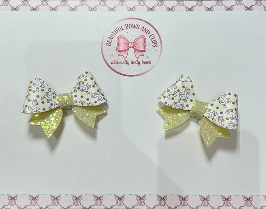 Little goose hair bow set