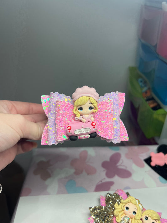 Babe car hair bow