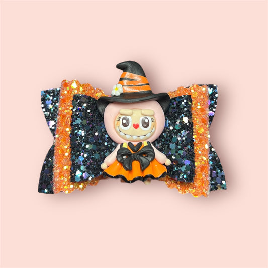 Witch labubu hair bow