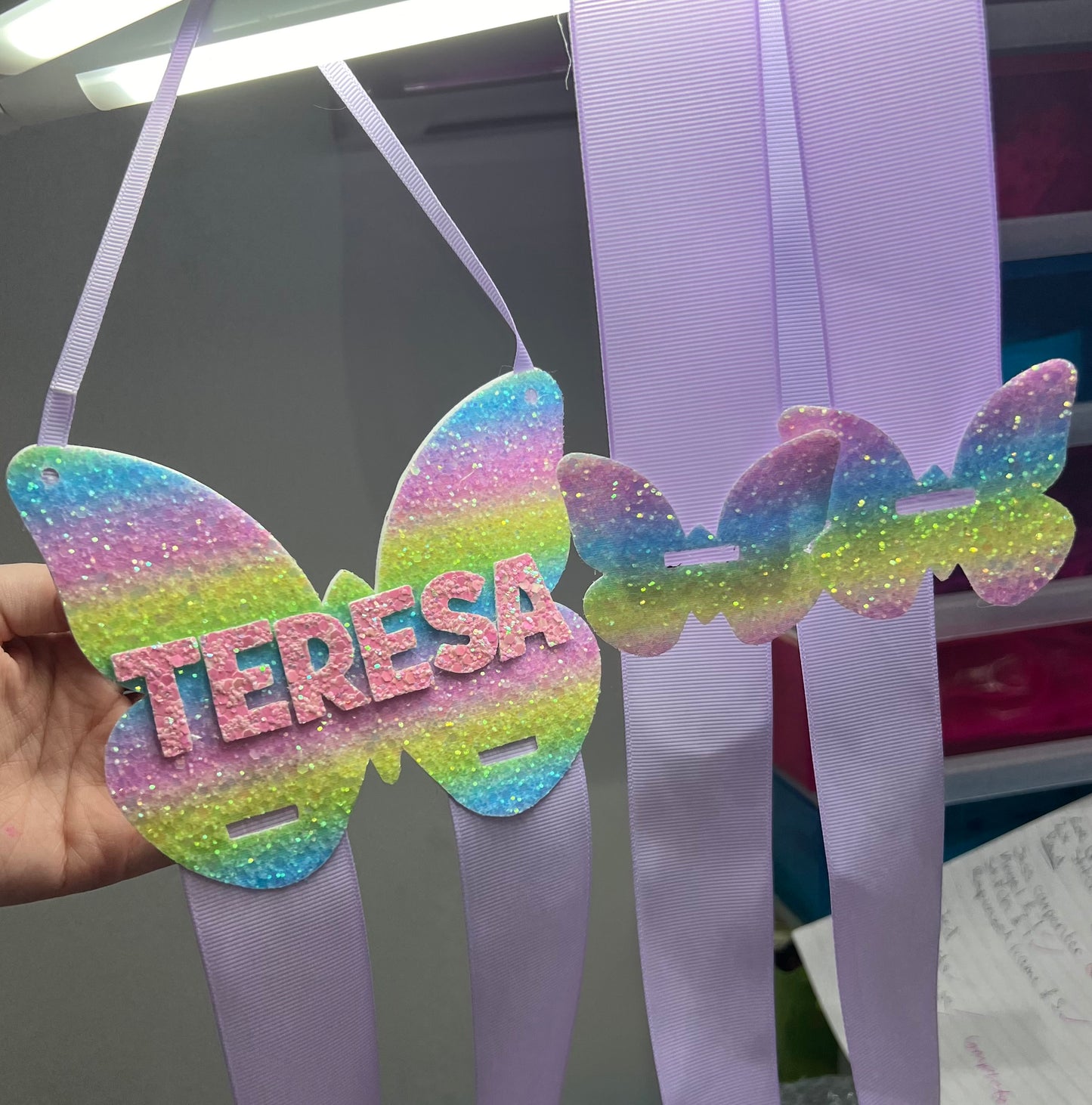 Butterfly bow holder (please read description)