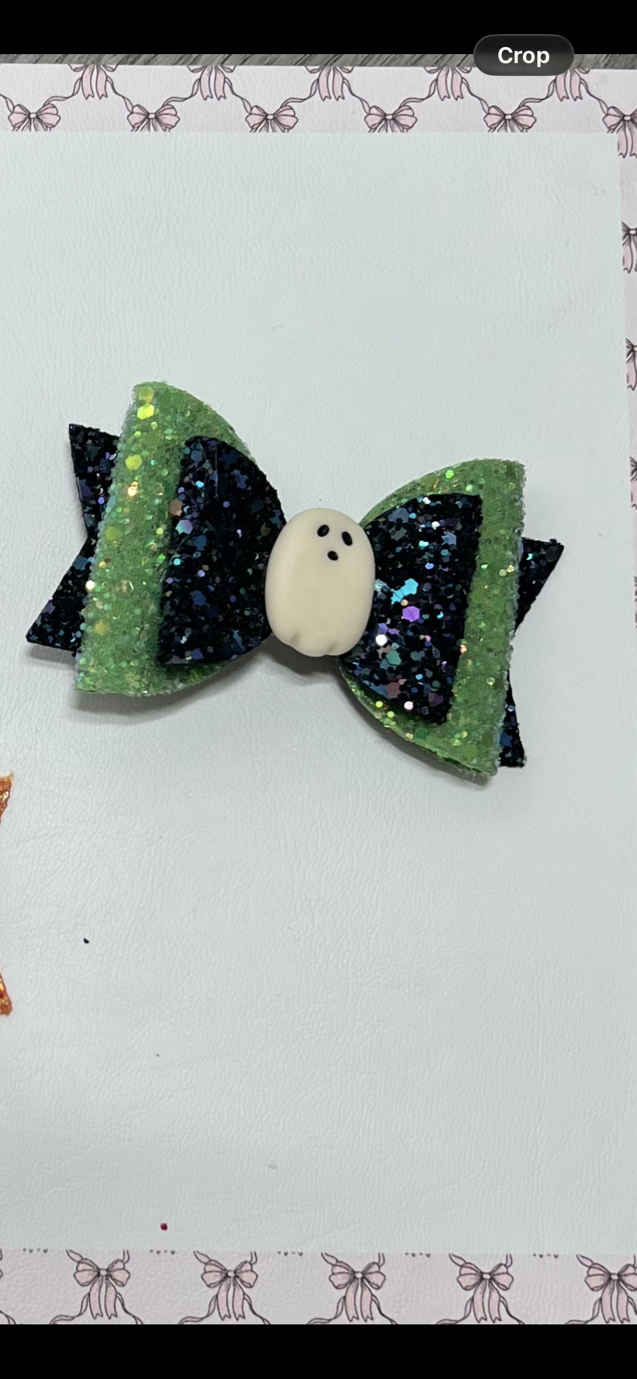Halloween rainbow ghost , rainbow witch hat and ghost hair bows