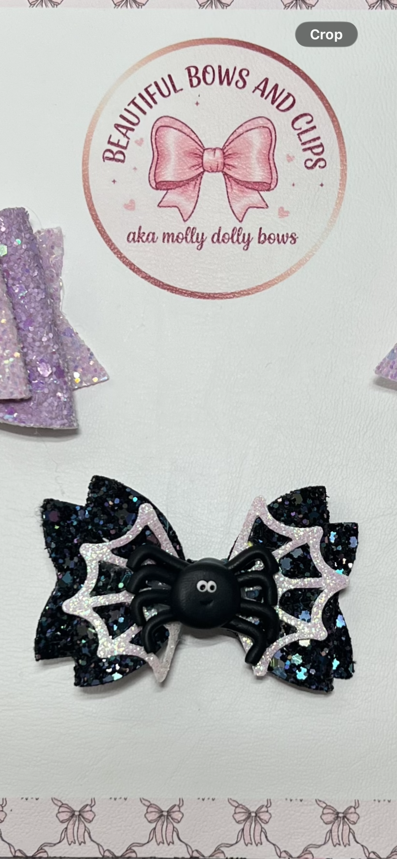 Halloween hair bow rainbow ghost, spider , rainbow bat