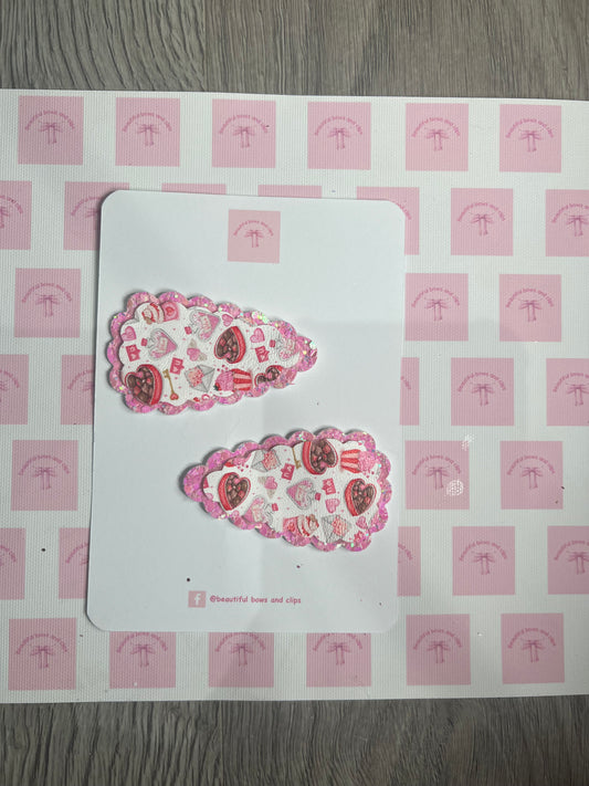 Valentines treats clip set