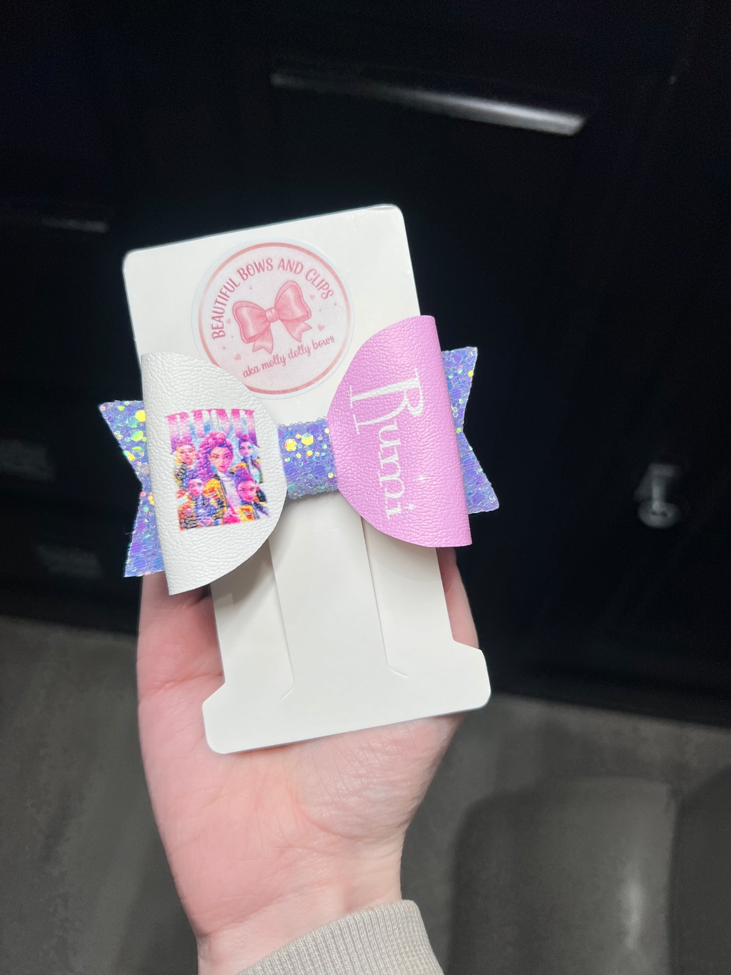 Kpop rumi hair bow