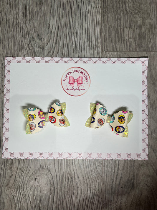 Hero dogs hair bow set