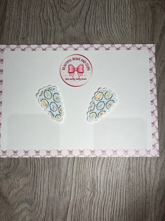 Peter rabbit hair clip set