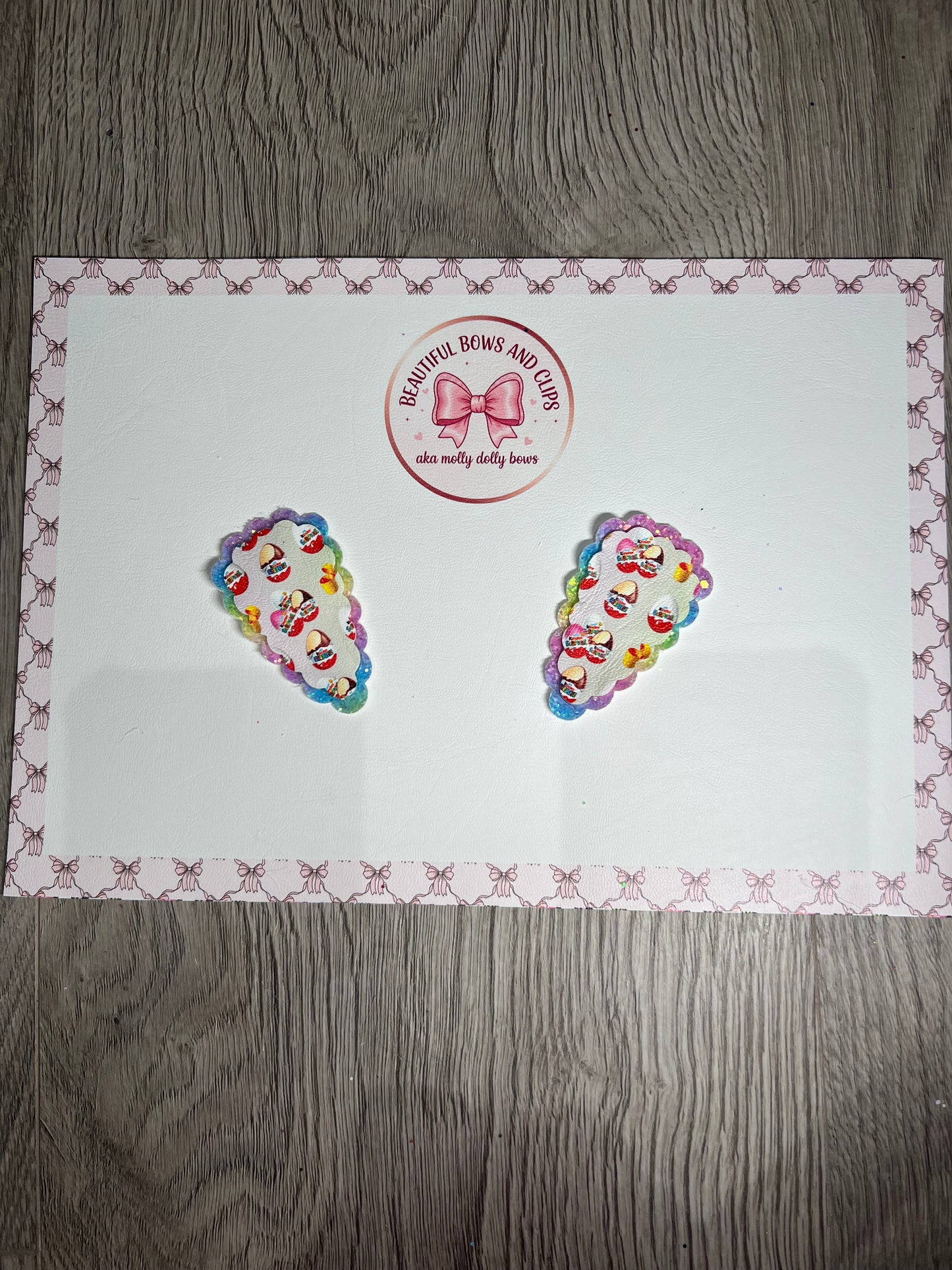 Kinder hair clip set