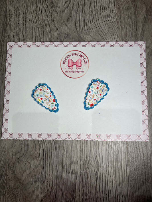 Peter rabbit hair clip set