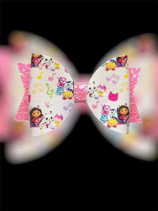 Dollhouse hair bow