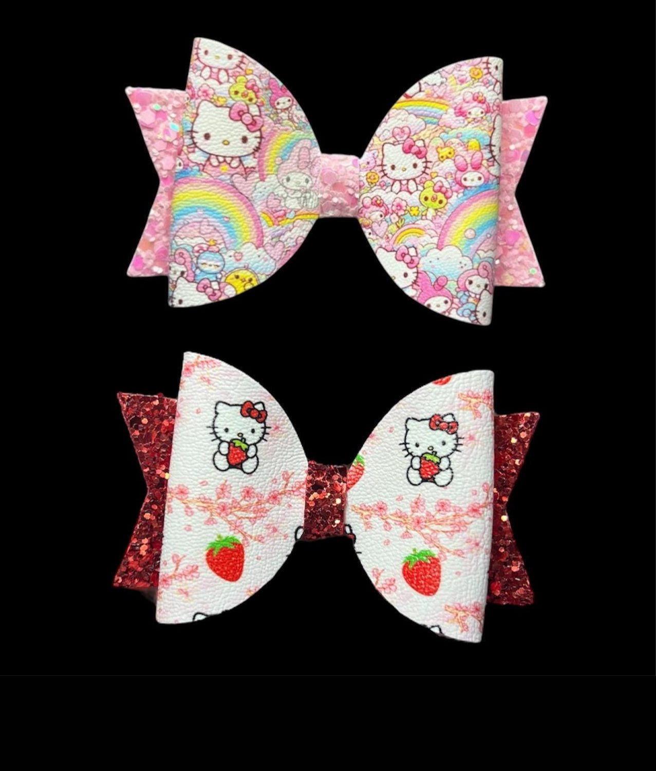 Kitty hair bow