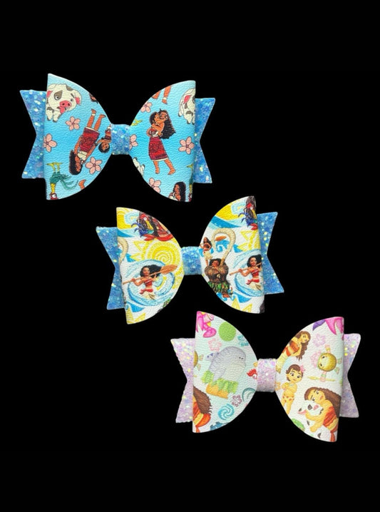 Island princess hair bow