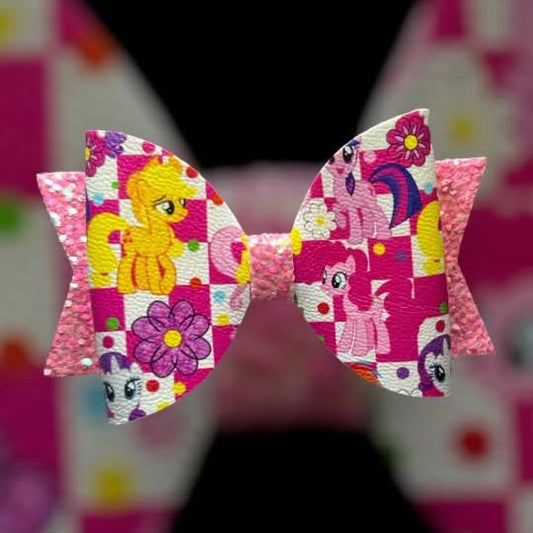 Pony hair bow