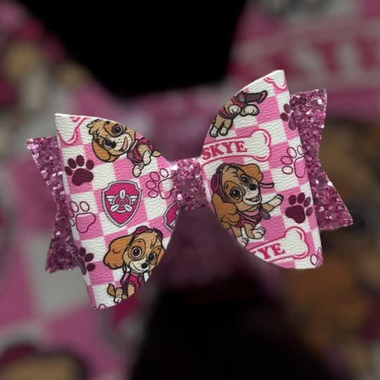Rescue dogs bows