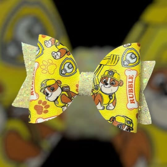 Rescue dogs bows