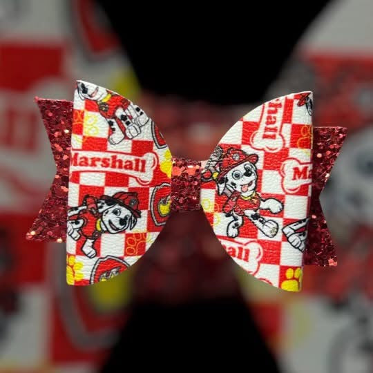 Rescue dogs bows