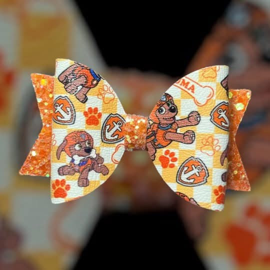 Rescue dogs bows
