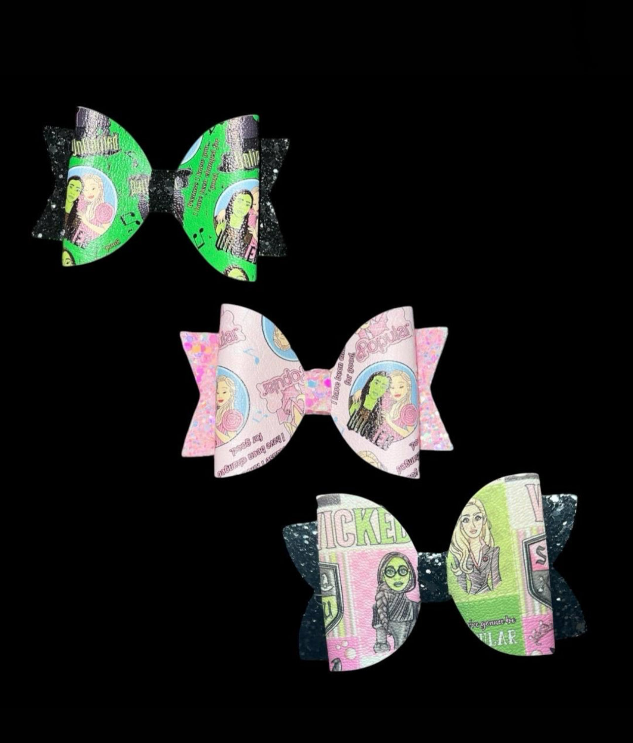 Witch hair bow