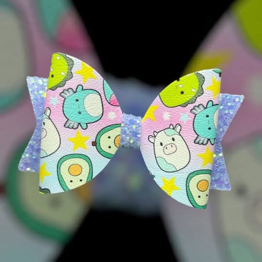 Squishmallow hair bow