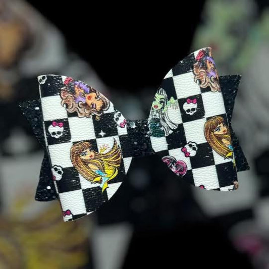 Monster girls hair bow