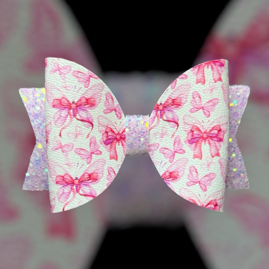 Butterfly bows hair bow
