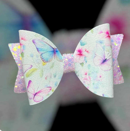 Butterfly hair bow