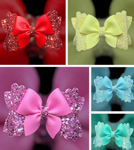 Lulu hair bow (SINGLE BOW)