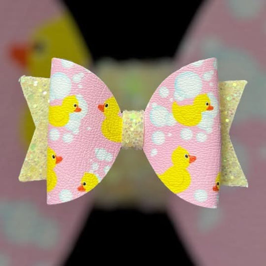 Ducks hair bow