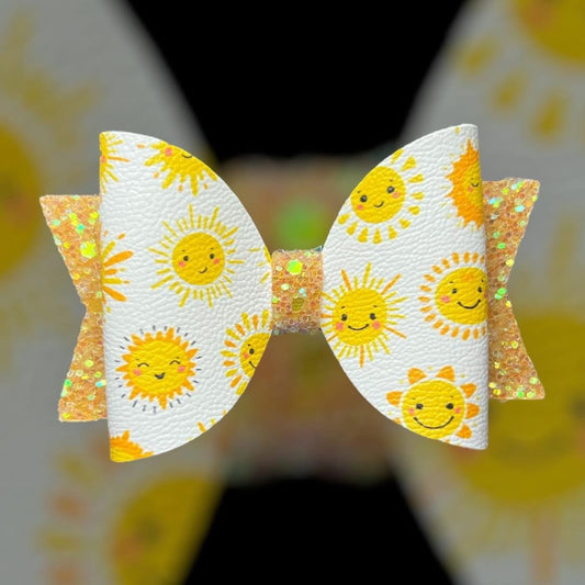 Sunshine hair bow