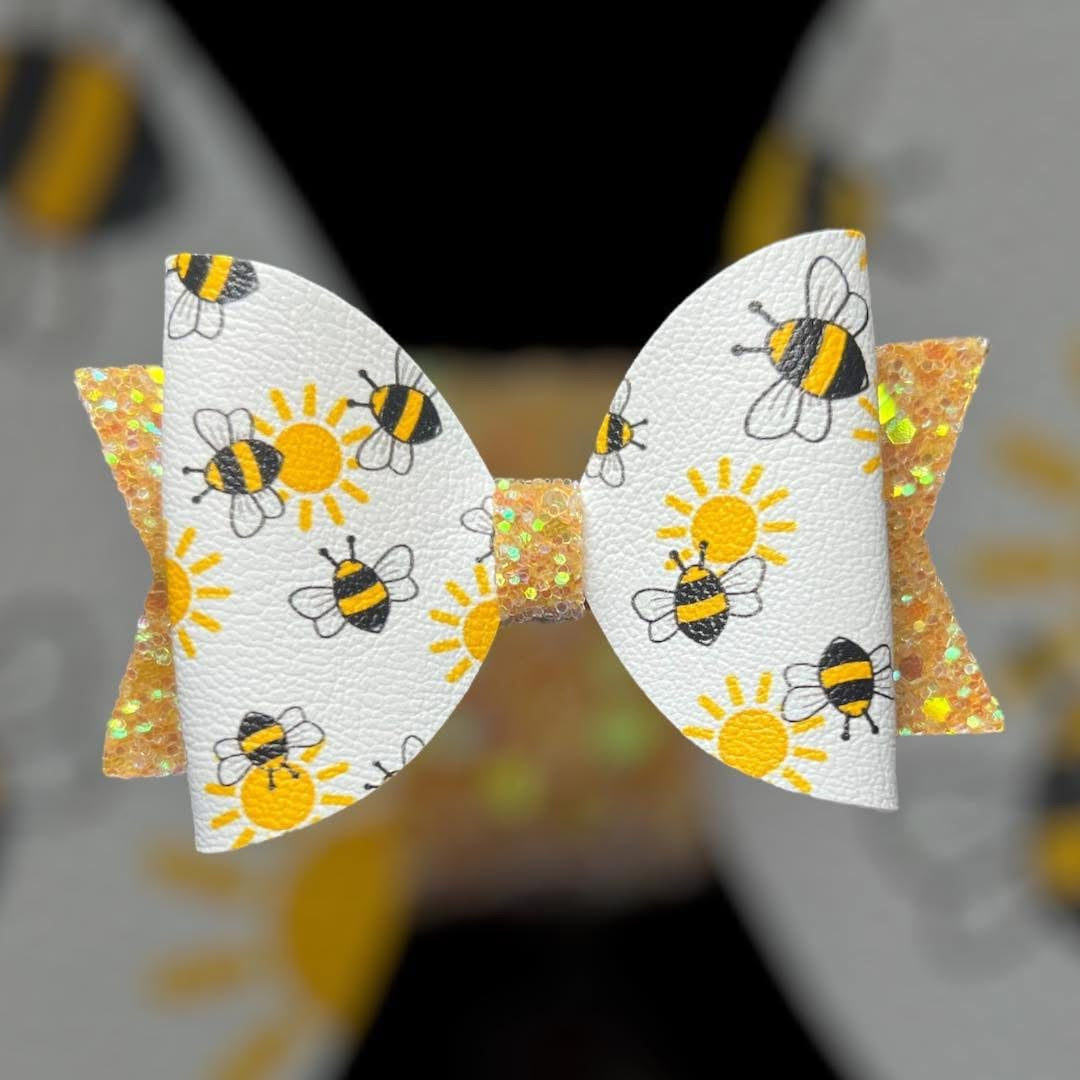Bees hair bow