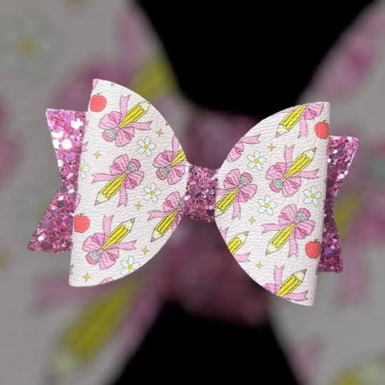 Pencils hair bow