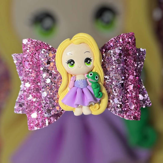 Rapunzel hair bow