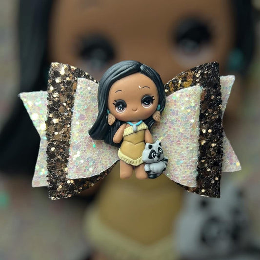Pocahontas hair bow