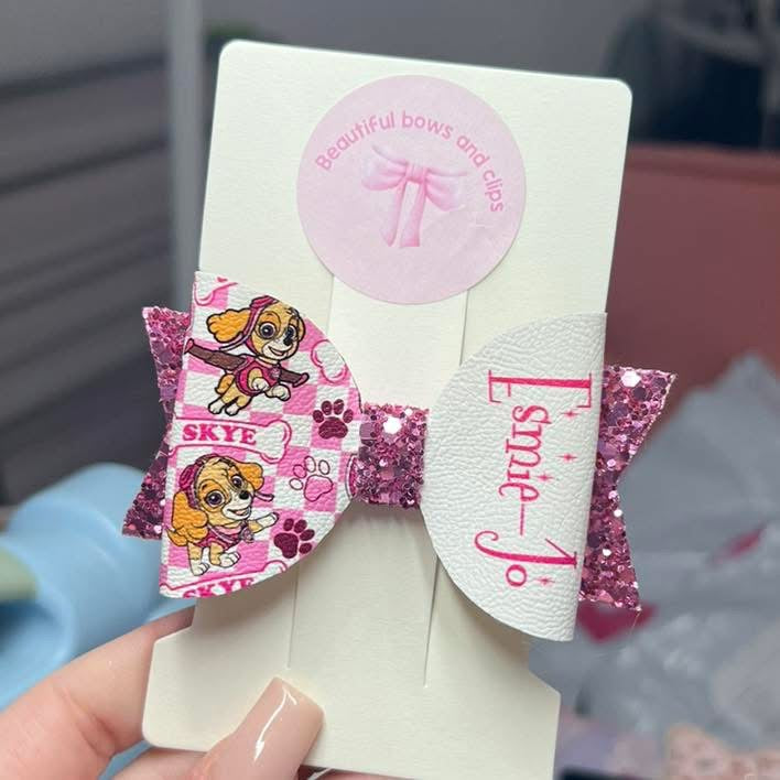 custom personalised bow