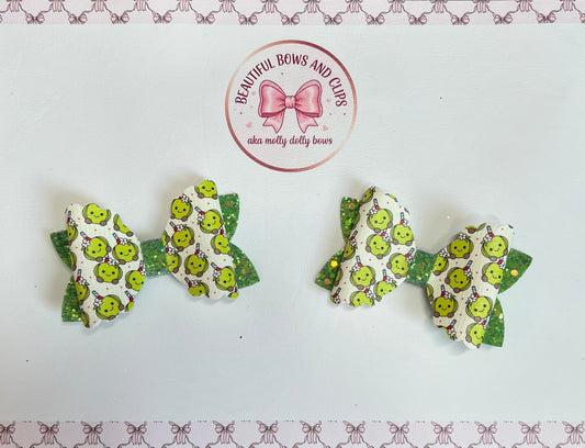Jelly cat coconut hair bow set