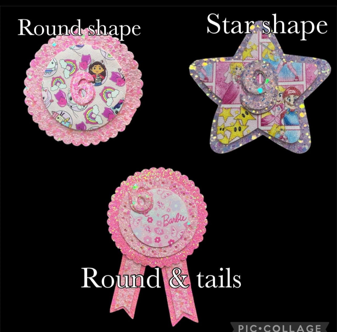George pig birthday badge
