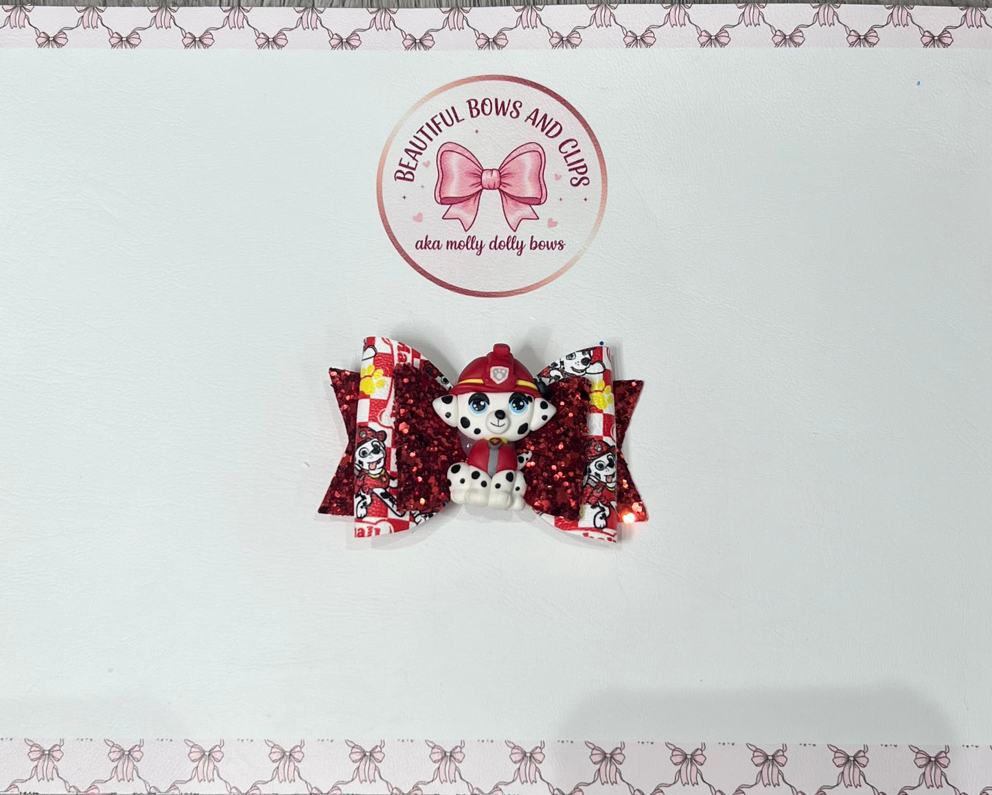 Marshall hair bow