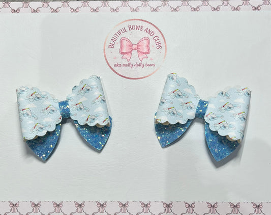 Jellycat dragon hair bow set